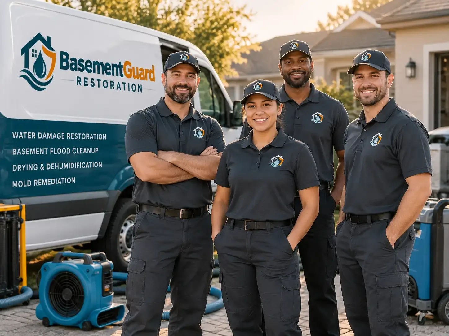 Basement Water Damage Restoration company in Dawn, MO